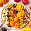 Plate Of Fruits Paint By Numbers
