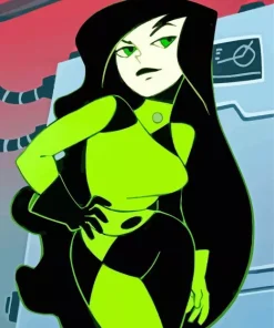 Shego Kim Possible Paint By Numbers