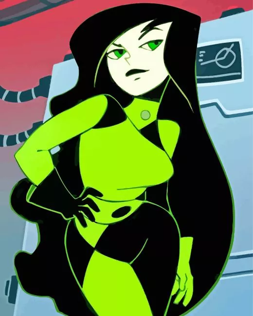 shego kim possible paint by numbers Shego Kim Possible Paint By Numbers