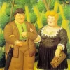 A Couple Fernando Botero Paint By Numbers