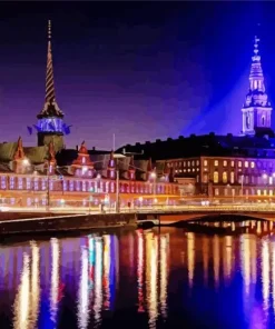 Copenhagen Borsen Place Paint By Numbers
