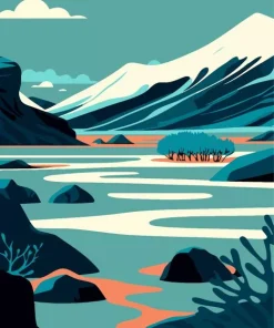 Blue Lagoon Paint By Numbers