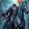 Headless Horseman Art Paint By Numbers