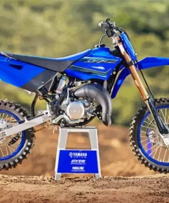 Dirt Bike Yamaha Paint By Numbers