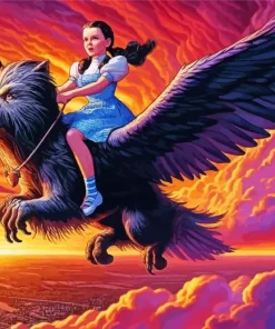 Dorothy Gale Art Paint By Numbers