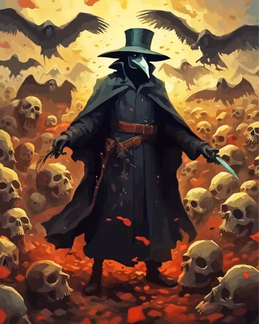 aesthetic dr plague paint by number Aesthetic Dr Plague Paint By Numbers