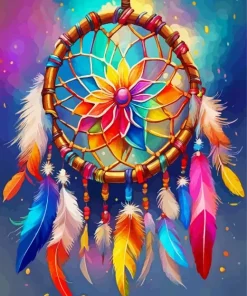 Dream Catcher Art Paint By Numbers