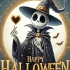 Aesthetic Jack Skellington Paint By Numbers