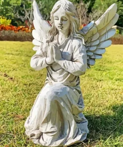 Angel Statue Paint By Numbers