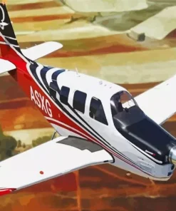 Bonanza Flying Paint By Numbers