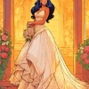 Bride In A Wedding Paint By Numbers