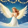 Christmas Angel Paint By Numbers