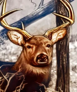 Cool Dnd Stag Paint By Numbers