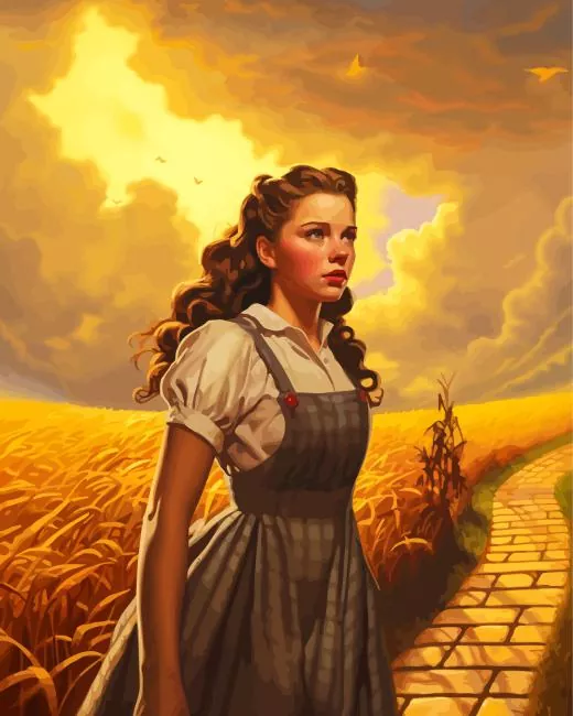 dorothy gale paint by numbers Dorothy Gale Paint By Numbers