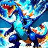 Mega Charizard Z Paint By Numbers