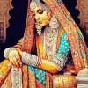 Sad Indian Paint By Numbers