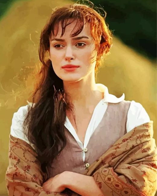 aesthetic elisabeth bennet paint by number Aesthetic Elisabeth Bennet Paint By Numbers