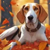 Aesthetic Fall Dog Paint By Numbers