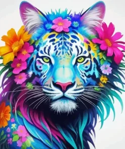Aesthetic Floral Animal Paint By Numbers