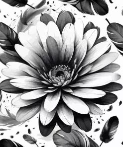 Aesthetic Flower Paint By Numbers