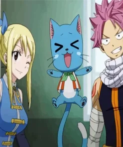 Nalu Fairy Tail Paint By Numbers