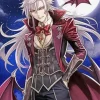 Anime Boy Vampire Paint By Numbers