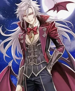 Anime Boy Vampire Paint By Numbers