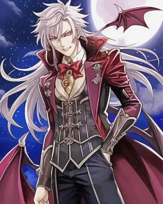 anime boy vampire paint by numbers Anime Boy Vampire Paint By Numbers