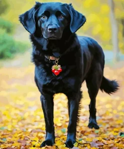 Black Irish Setter Dog Paint By Numbers