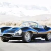 Black Jaguar Xkss Paint By Numbers