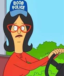 Boob Police Hat Paint By Numbers