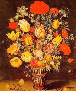 Still Life With Flowers Paint By Numbers