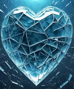 Broken Heart Paint By Numbers
