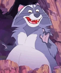 Brother Bear Raccoon Paint By Numbers