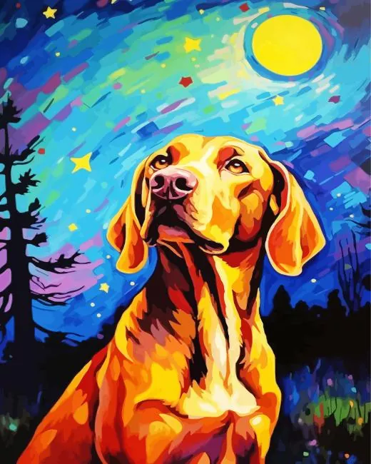 brown coonhound art paint by numbers Brown Coonhound Art Paint By Numbers