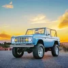 Ford Bronco Sunset Paint By Numbers