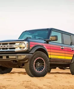 Ford Bronco Paint By Numbers