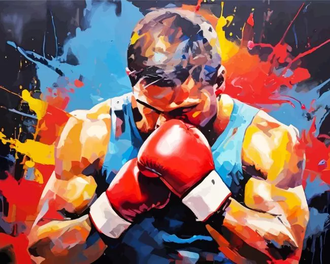 Boxer Art Paint By Numbers Boxer Art Paint By Numbers