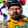Breaking Bad Art Paint By Numbers
