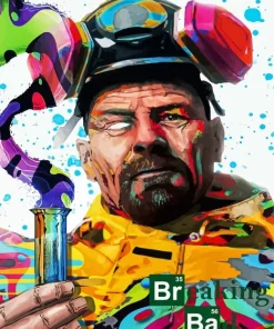 Breaking Bad Art Paint By Numbers