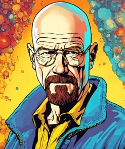 Walter White Art Paint By Numbers