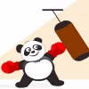 Cartoon Boxer Panda Paint By Numbers