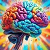 Colorful Brain Paint By Numbers