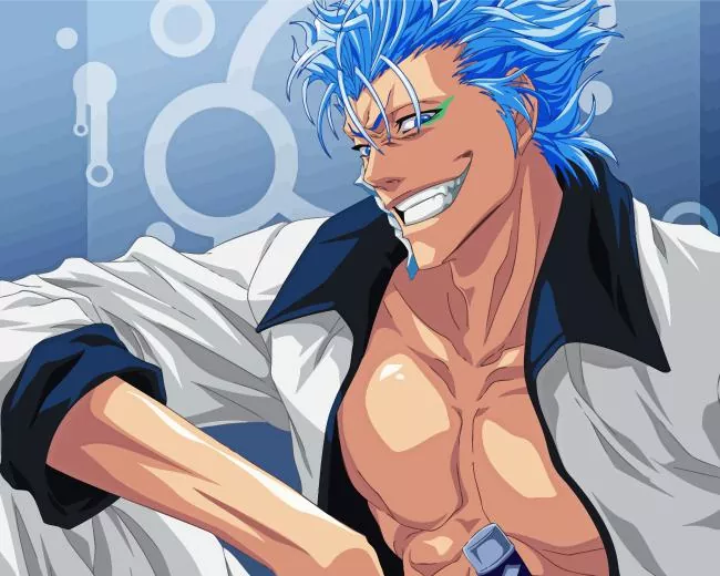 Grimmjow Jaegerjaquez paint by numbers Grimmjow Jaegerjaquez Paint By Numbers