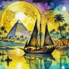 Egyptian Landscape Paint By Numbers