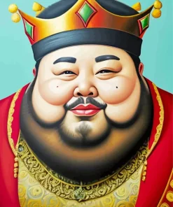 Aesthetic Fat King Paint By Numbers