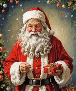 Father Christmas Paint By Numbers