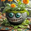 Flowerpot Art Paint By Numbers