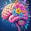 Aesthetic Flowers Brain Paint By Numbers