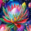 Aesthetic Protea Art Paint By Numbers